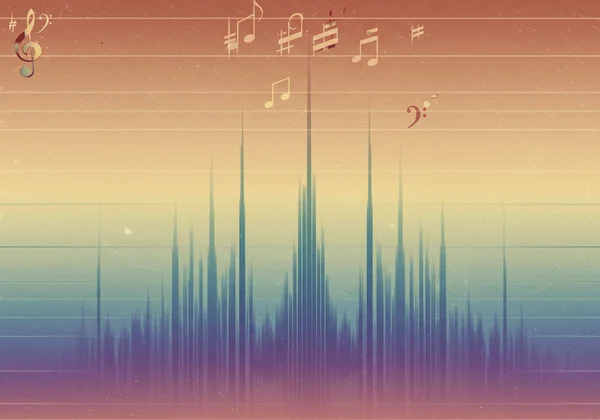 Visualización de notas que se repiten en diferentes octavas de piano